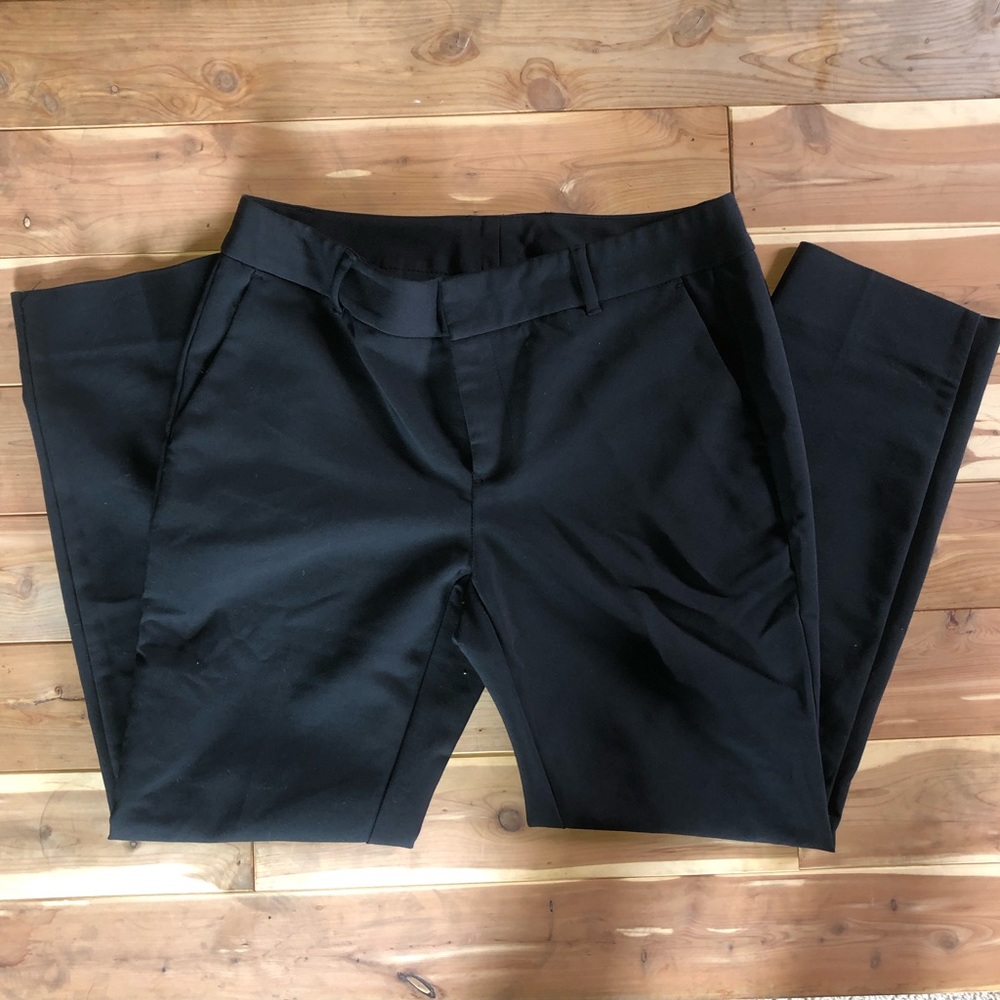 Bar III Black Ankle Crop Pants